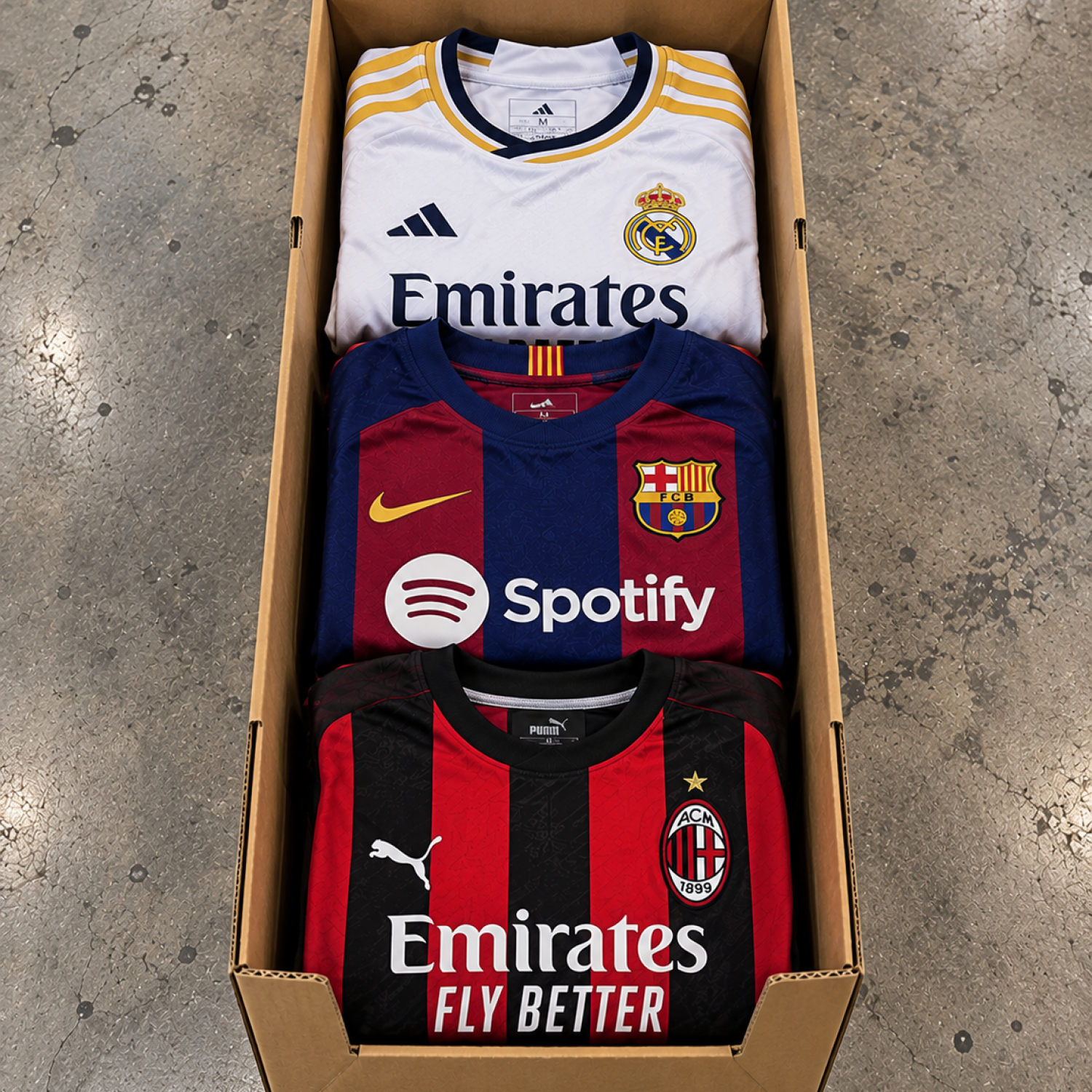Football Jersey Mystery Box – 3 Τεμάχια / Pre Owned