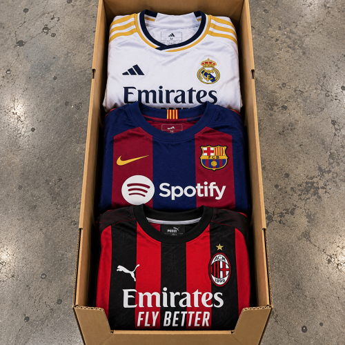 Football Jersey Mystery Box – 3 Τεμάχια / Pre Owned