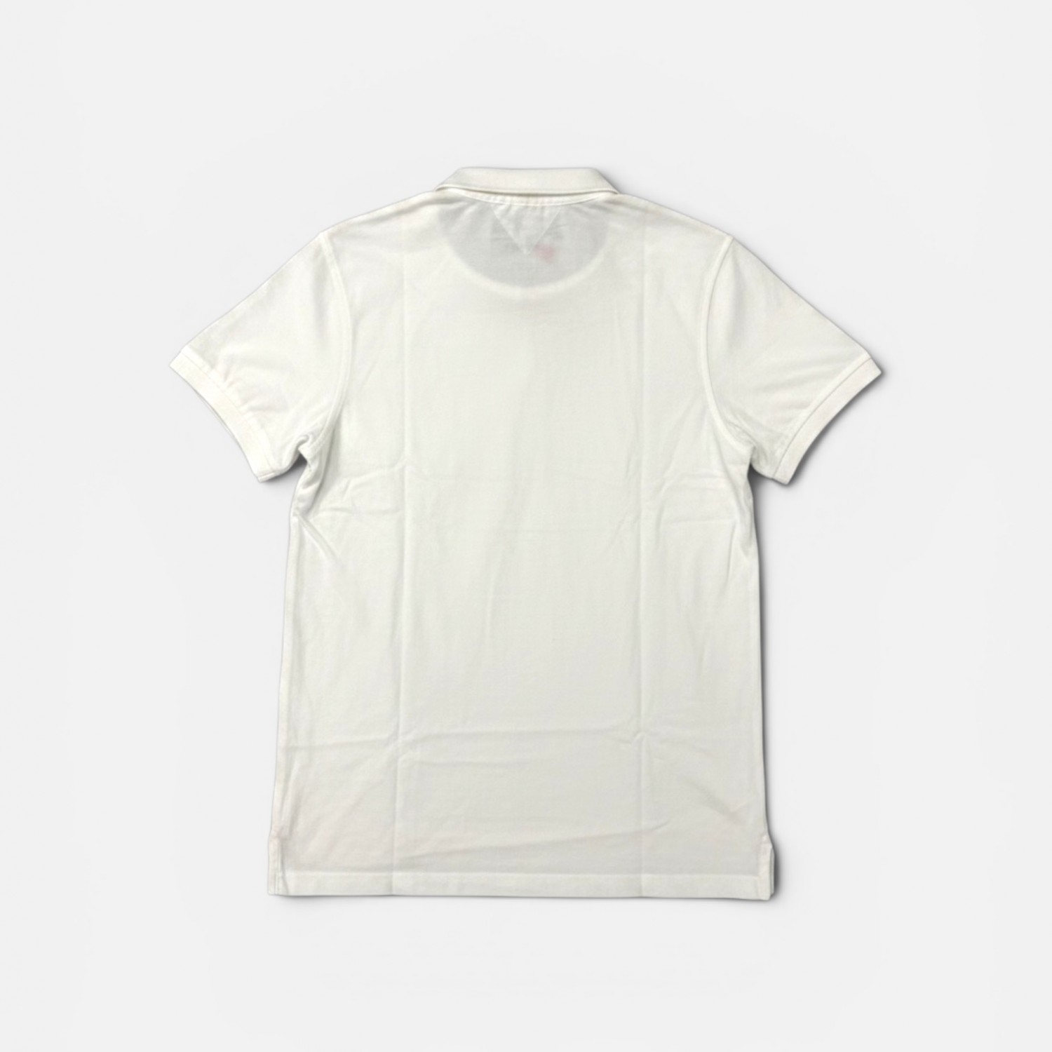 Tommy Hilfiger Ανδρική Λευκή Polo Μπλούζα L