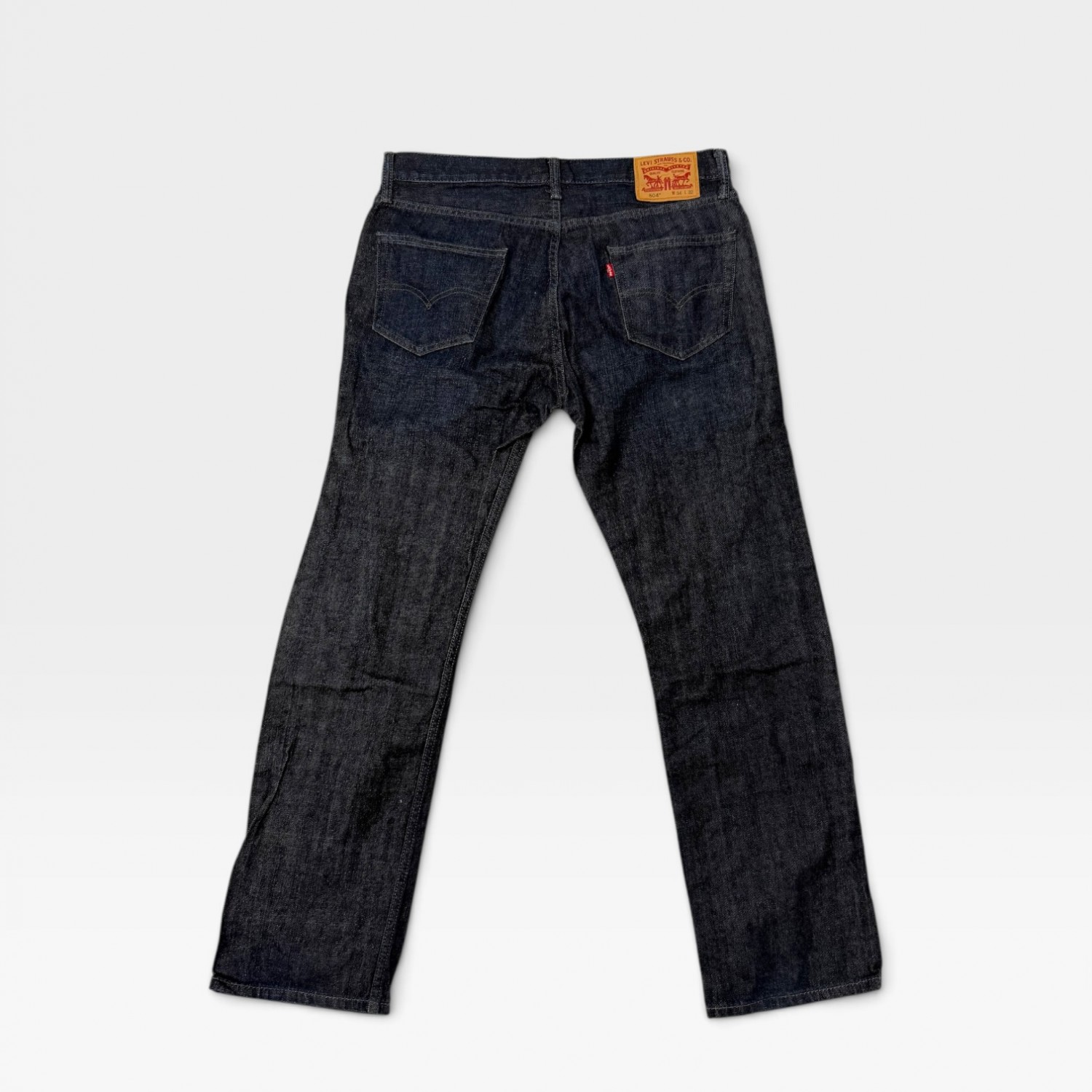 Levi’s 504 Ανδρικό Τζιν Παντελόνι Σκούρο Μπλε