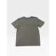 Tommy Jeans Γκρι T-Shirt με Flag Logo