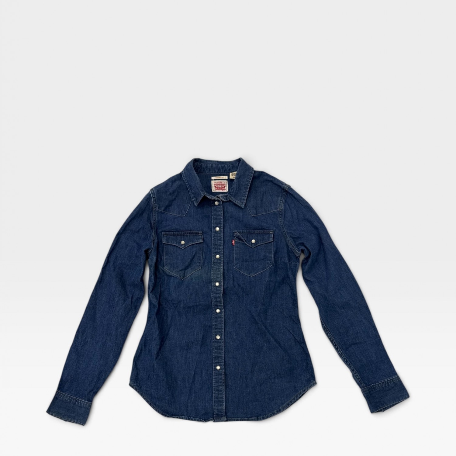 Levi’s Denim Πουκάμισο Μπλε Μακρυμάνικο