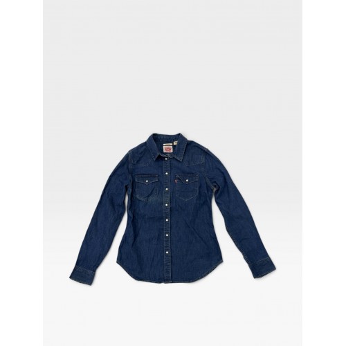 Levi’s Denim Πουκάμισο Μπλε Μακρυμάνικο
