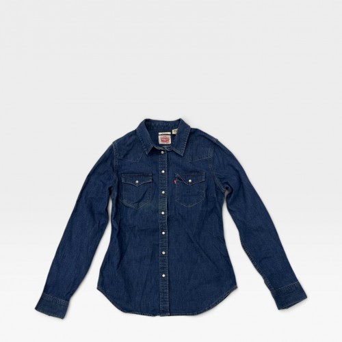 Levi’s Denim Πουκάμισο Μπλε Μακρυμάνικο