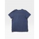 Hollister Blue Speckled T-Shirt με Τσέπη
