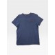 Hollister Blue Speckled T-Shirt με Τσέπη