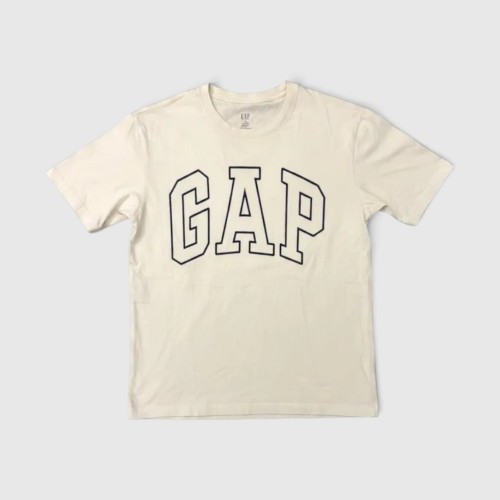 GAP Logo T-Shirt – Off White / Pre-Owned