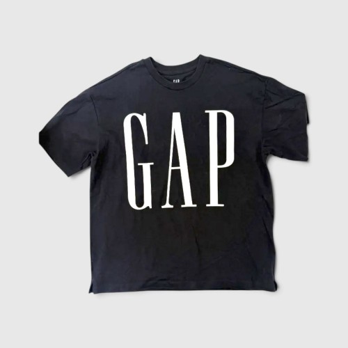 GAP Black Logo T-Shirt / Pre-Owned