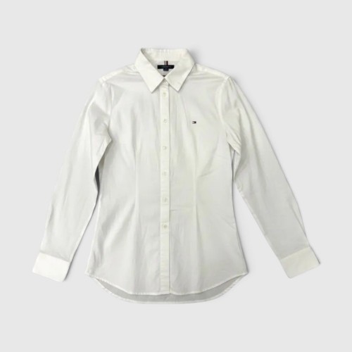 Tommy Hilfiger Γυναικείο Πουκάμισο Λευκό XXS / Pre-Owned