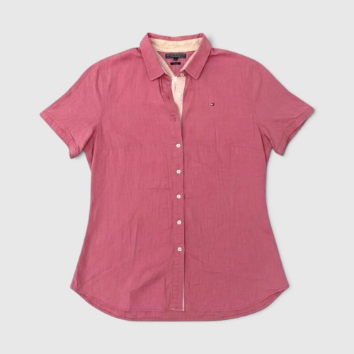 Tommy Hilfiger Γυναικείο Ροζ Κοντομάνικο Πουκάμισο / Pre-Owned