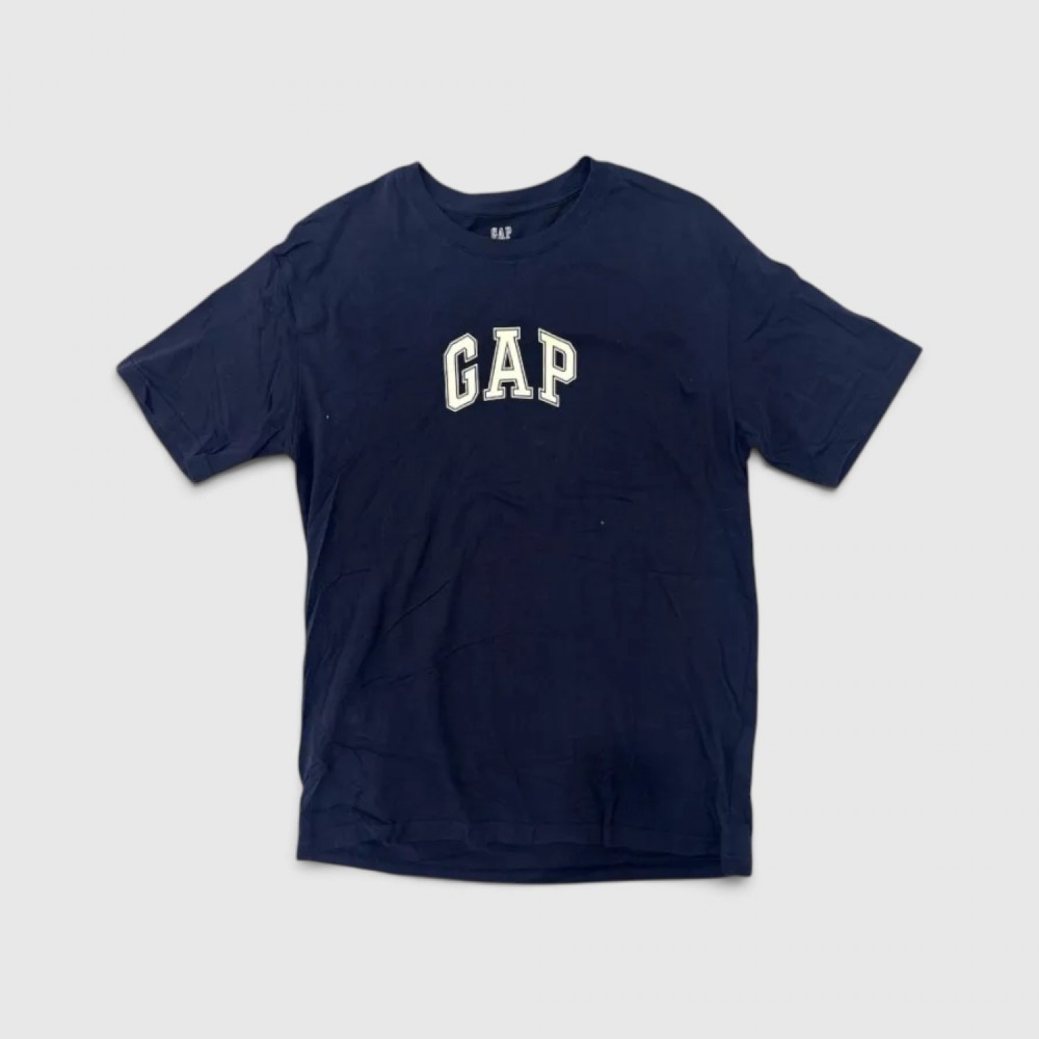 GAP Unisex Navy Logo T-Shirt M / Pre-Owned