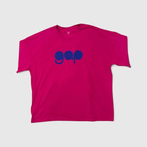 GAP Logo T-Shirt Ροζ / Pre-Owned