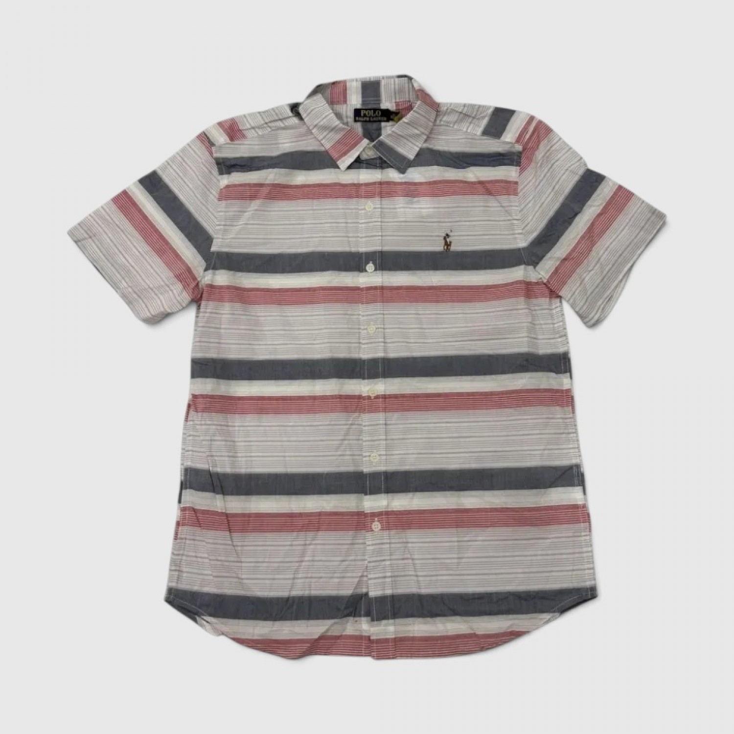 Polo Ralph Lauren Ριγέ Κοντομάνικο Πουκάμισο / Pre-Owned