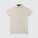 Tommy Hilfiger Polo Μπλούζα Εκρού με Μικρό Logo / Pre-Owned