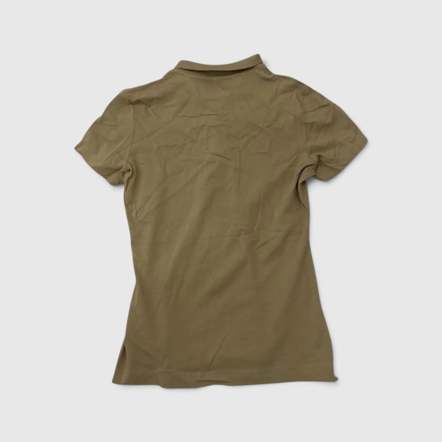 Tommy Hilfiger Γυναικείο Polo Μπλουζάκι Χακί / Pre-Owned
