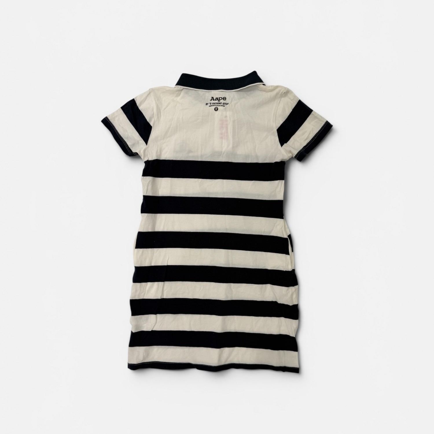 ASPRON STRIPED POLO DRESS L / Pre-Owned