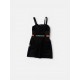 BLACKEYEPATCH BLACK STRAP DRESS S / Pre-Owned