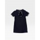 Fila Women Navy Hooded Mini Dress – Logo Sport Style