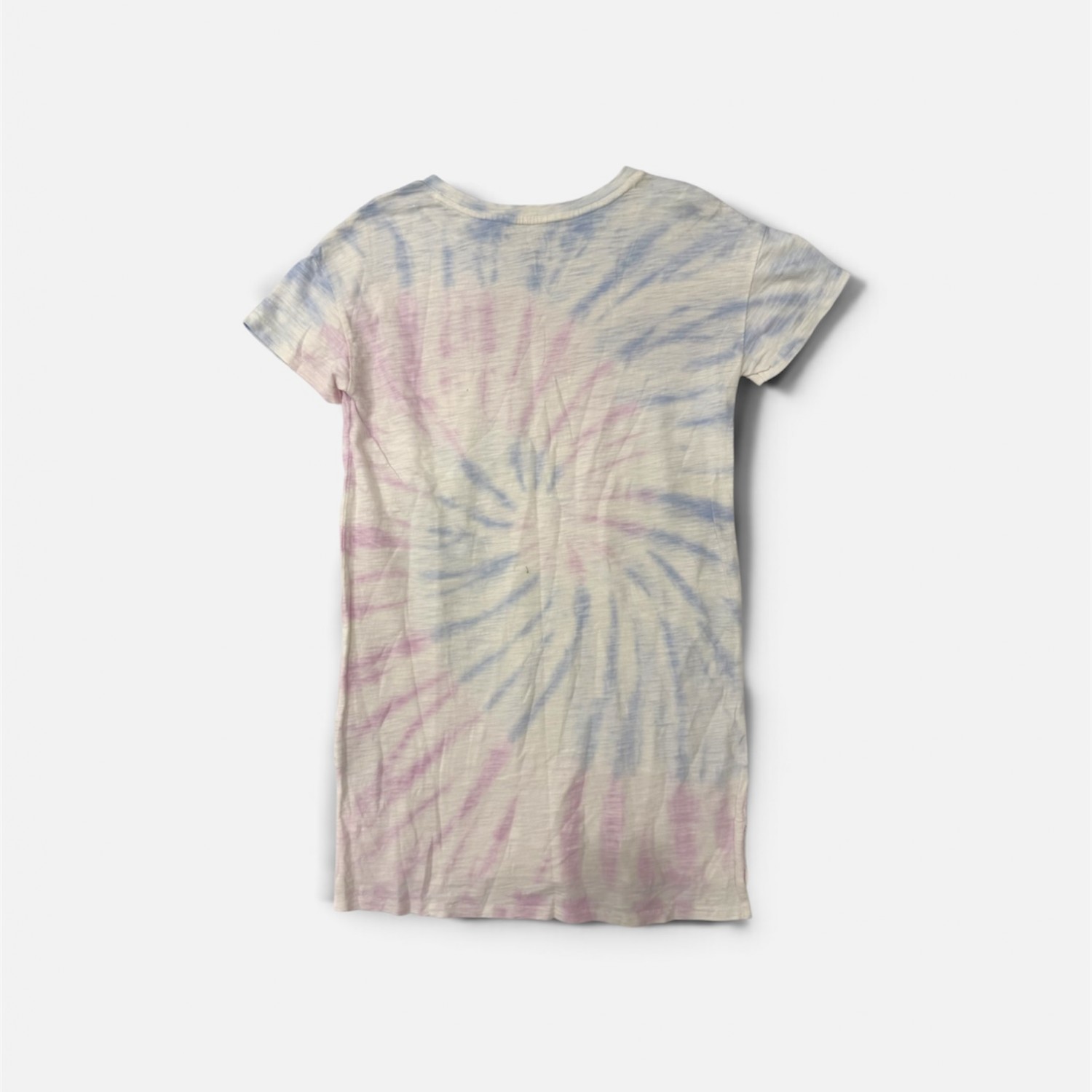 Tie-Dye T-Shirt Φόρεμα Παστέλ Μπλε/Λιλά / Pre-Owned