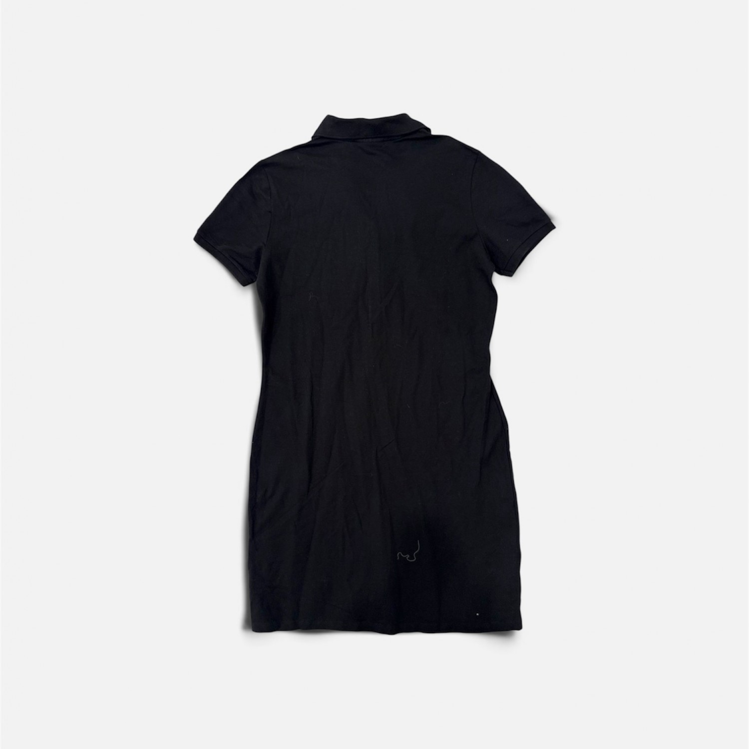 Lacoste Polo Φόρεμα Μαύρο