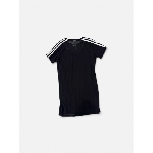 Adidas Originals Mesh T-Shirt Φόρεμα Μαύρο