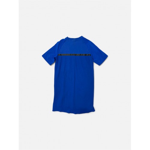 Vintage Nike T-Shirt Φόρεμα Μπλε Ρουά