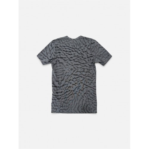 Jordan All-Over Print T-Shirt Φόρεμα Γκρι