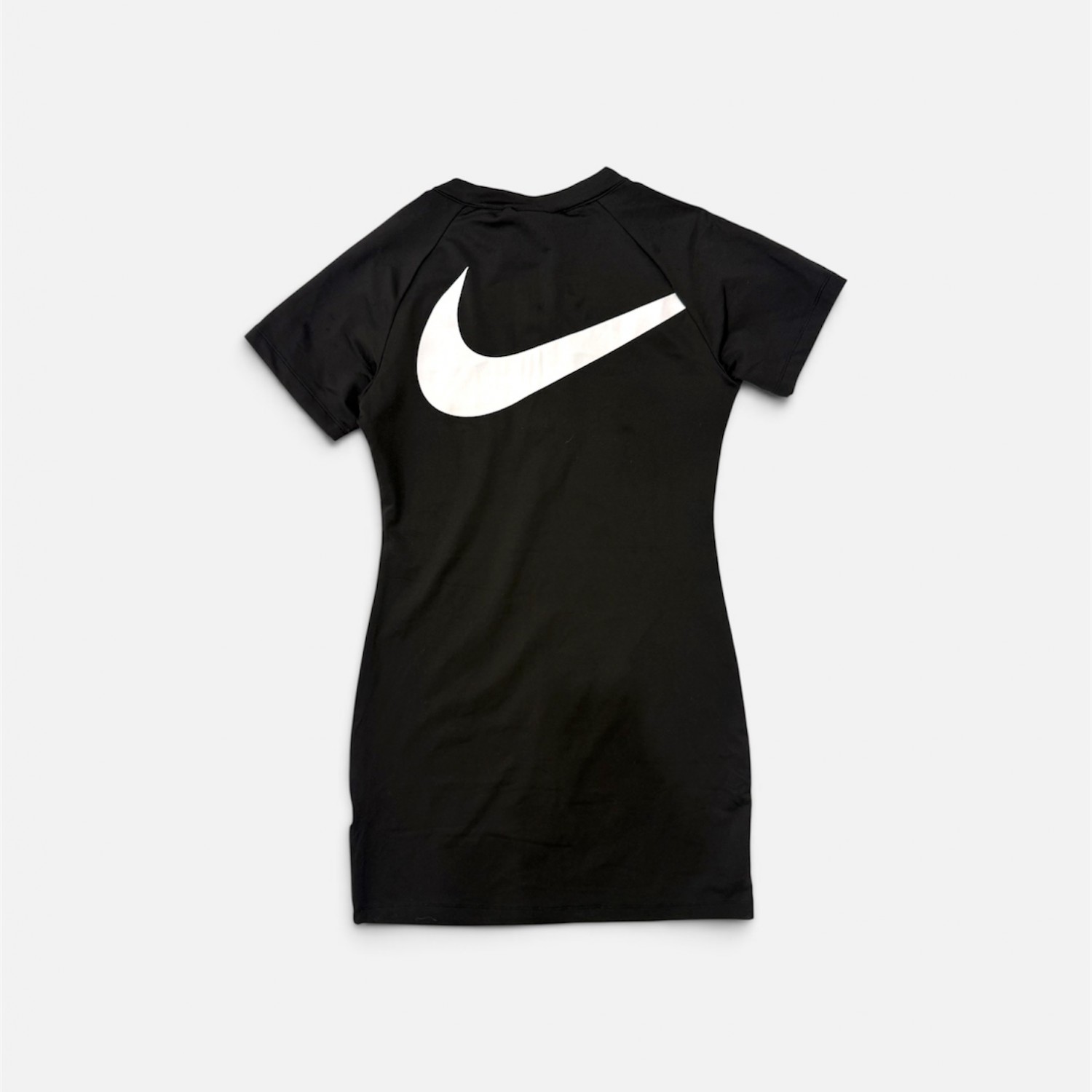 Nike Logo Φόρεμα με Φερμουάρ Μαύρο / Pre-Owned