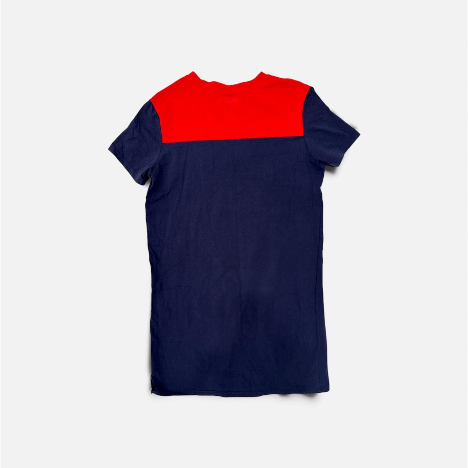 FILA Γυναικείο Navy T-Shirt Φόρεμα με Μεγάλο Logo / Pre-Owned