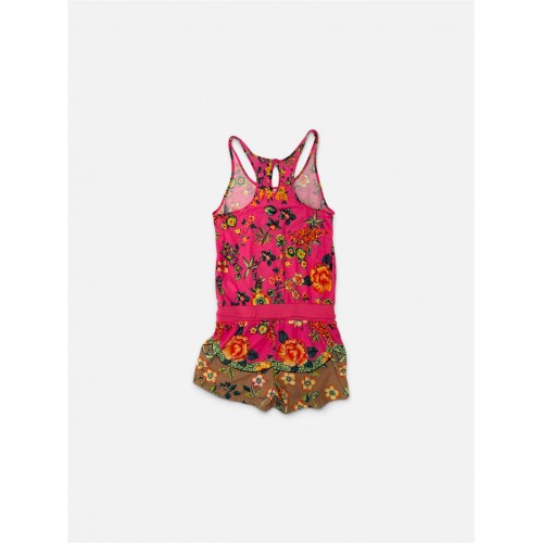 Adidas Originals Γυναικείο Floral Ολόσωμο Σορτς με Trefoil Logo