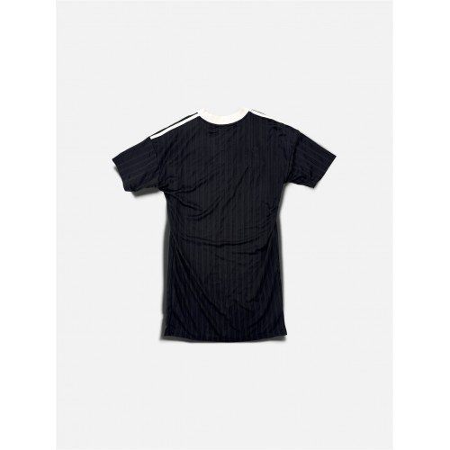 Adidas Originals Γυναικείο Μαύρο T-Shirt Φόρεμα με 3 Ρίγες
