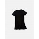 FILA Γυναικείο Μαύρο T-Shirt Φόρεμα με Βολάν / Pre-Owned