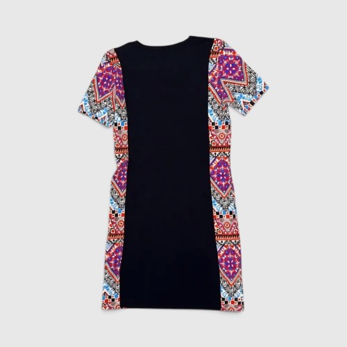 Fila Women Graphic Panel Dress – Retro Sport Streetwear Style / Pre-Owned