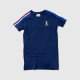 Adidas Originals France 3-Stripes T-Shirt Φόρεμα Μπλε Σκούρο / Pre-Owned