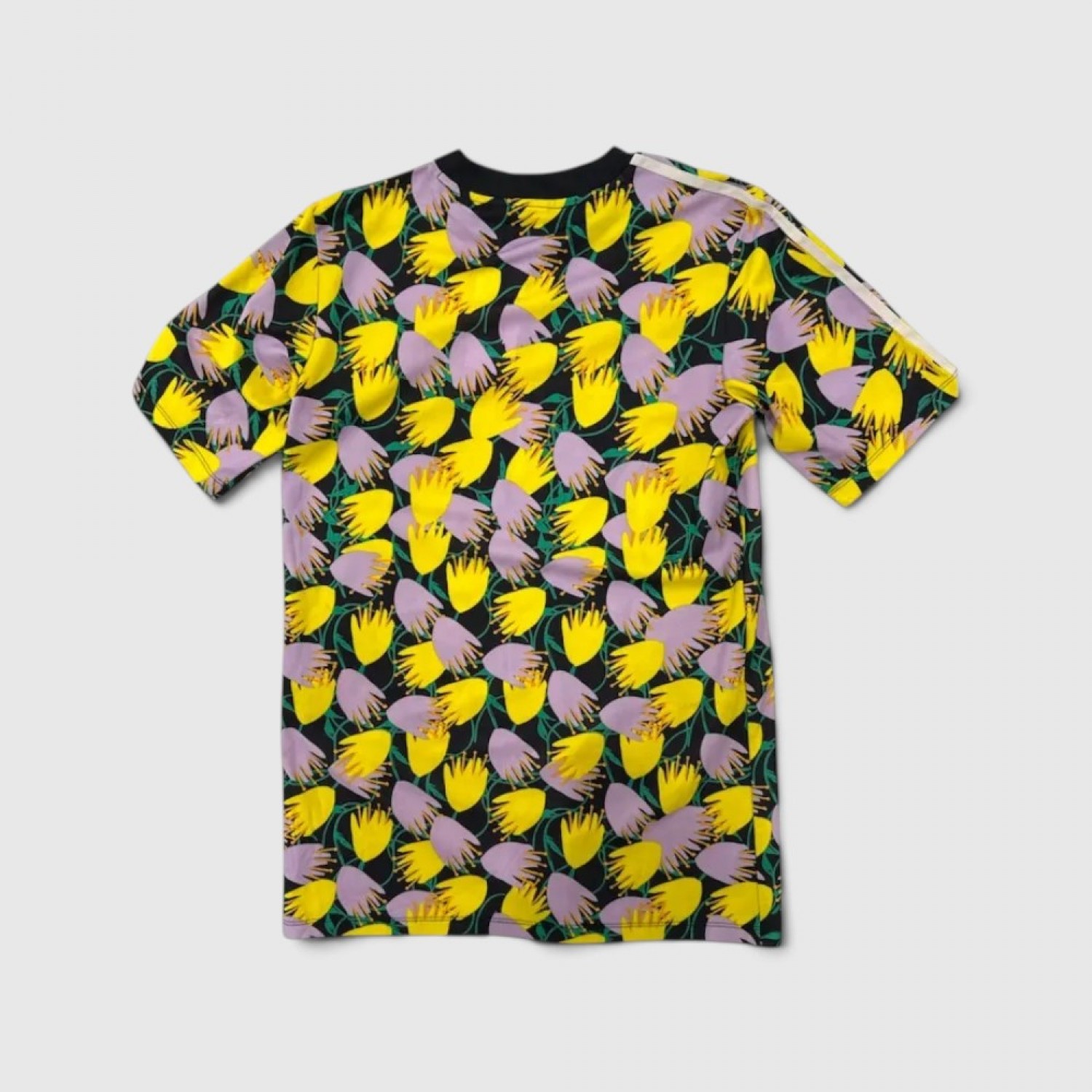 Adidas Originals Floral T-Shirt Φόρεμα Πολύχρωμο / Pre-Owned
