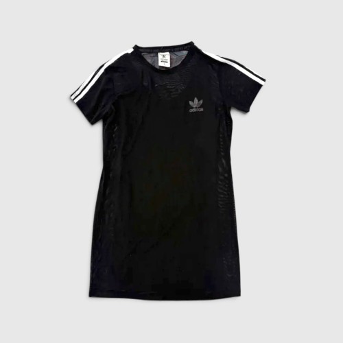 Adidas Originals Mesh T-Shirt Φόρεμα Μαύρο / Pre-Owned