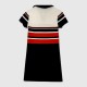 Fila Women Black Red White Polo Dress – Sporty Retro Style / Pre-Owned