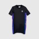 Adidas Originals T-Shirt Φόρεμα με Floral Ρίγες Μαύρο / Pre-Owned