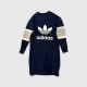 Adidas Originals Sweatshirt Φόρεμα Μπλε Σκούρο / Pre-Owned