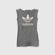Adidas Originals Αμάνικο Hoodie Φόρεμα Γκρι / Pre-Owned