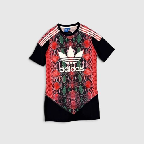 Adidas Originals Γυναικείο T-Shirt Φόρεμα με Snake Print / Pre-Owned