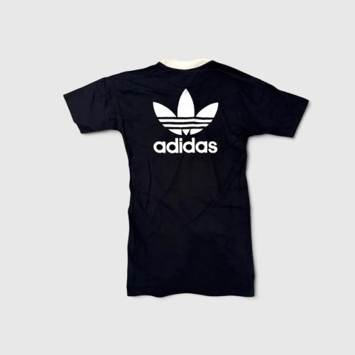 Adidas Originals Γυναικείο Μαύρο T-Shirt Φόρεμα με Μεγάλο Trefoil Logo / Pre-Owned
