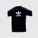 Adidas Originals Γυναικείο Μαύρο T-Shirt Φόρεμα με Trefoil Logo / Pre-Owned