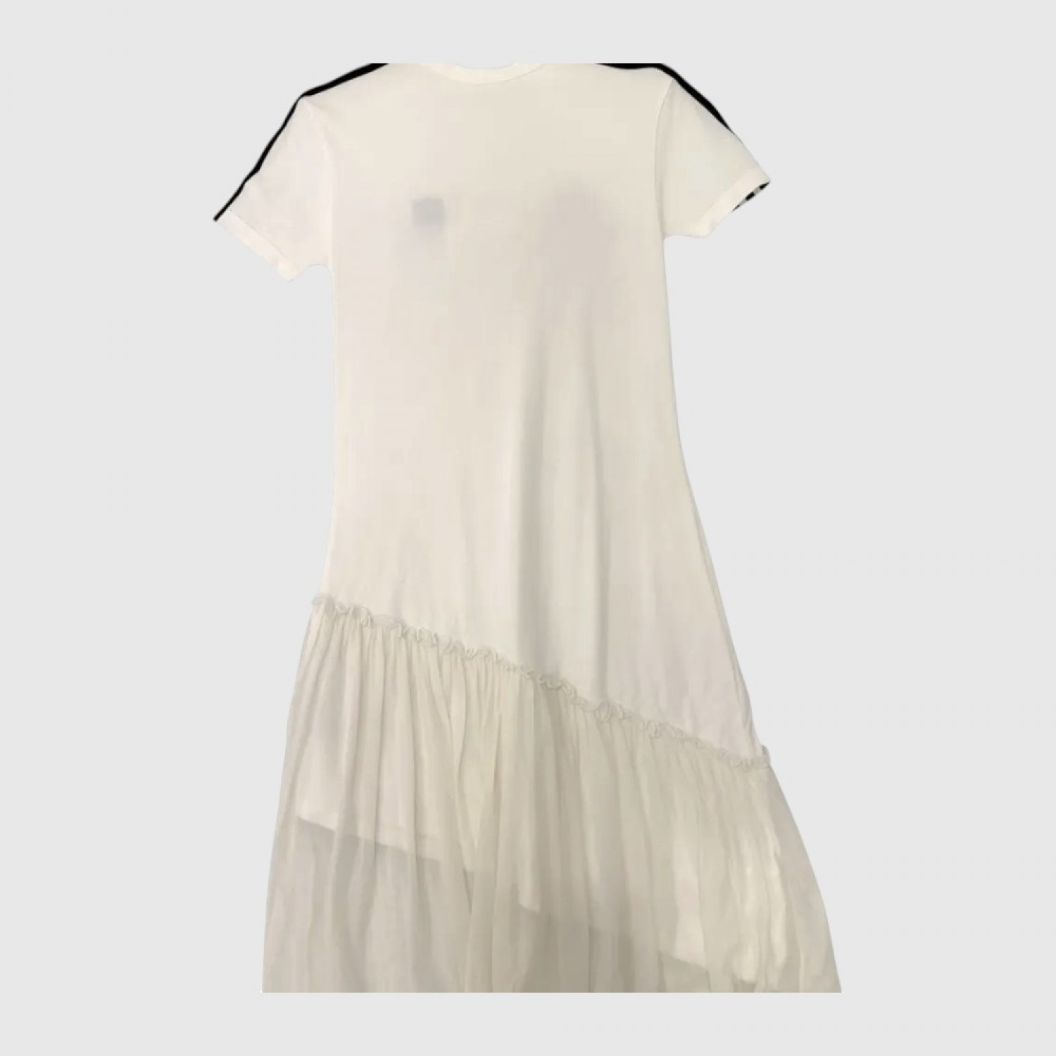 Adidas Women Tulle Detail Dress – White / Pre-Owned