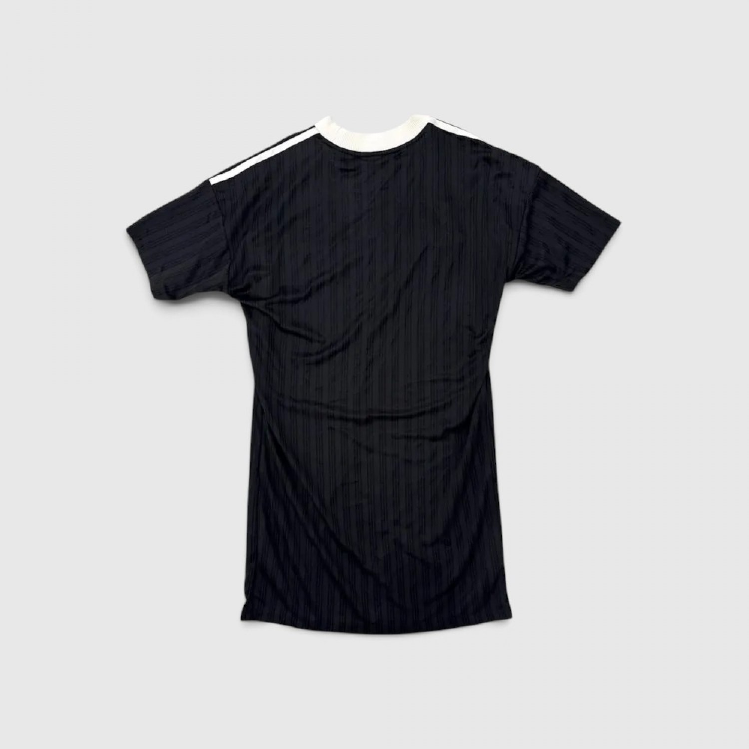 Adidas Originals Γυναικείο Μαύρο T-Shirt Φόρεμα με 3 Ρίγες / Pre-Owned