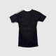 Adidas Originals Γυναικείο Μαύρο T-Shirt Φόρεμα με 3 Ρίγες / Pre-Owned