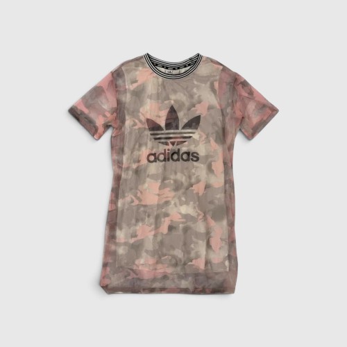 Adidas Originals Γυναικείο Camo Mesh T-Shirt Φόρεμα / Pre-Owned