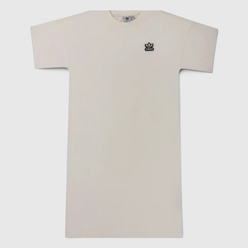 Adidas Originals White T-Shirt Dress / Pre-Owned