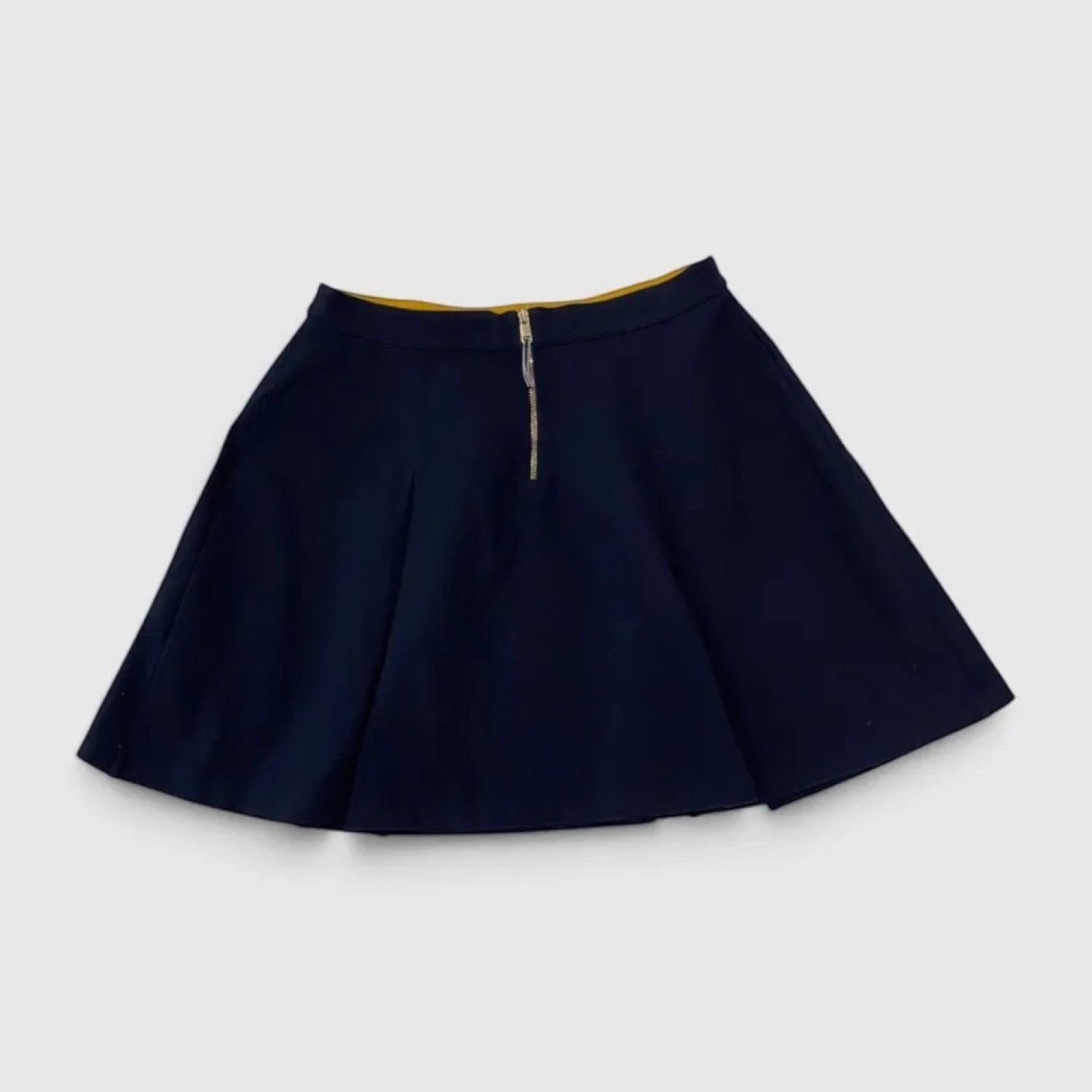Tommy Hilfiger Γυναικεία Mini Φούστα Navy με Χρυσά Κουμπιά / Pre-Owned