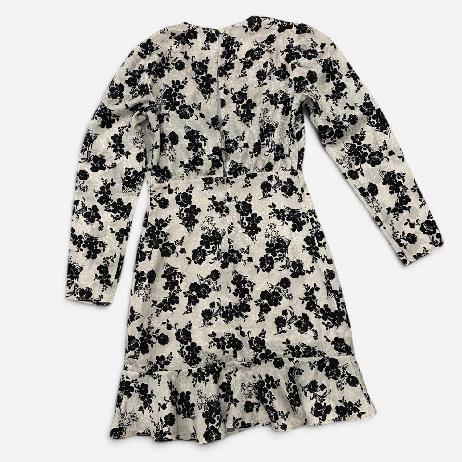 GUESS Floral Mini Dress – Ασπρόμαυρο Φλοράλ Φόρεμα / Pre-Owned